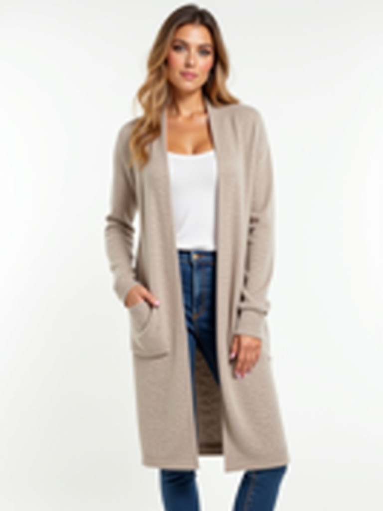 Gilet long plusieurs coloris disponibles