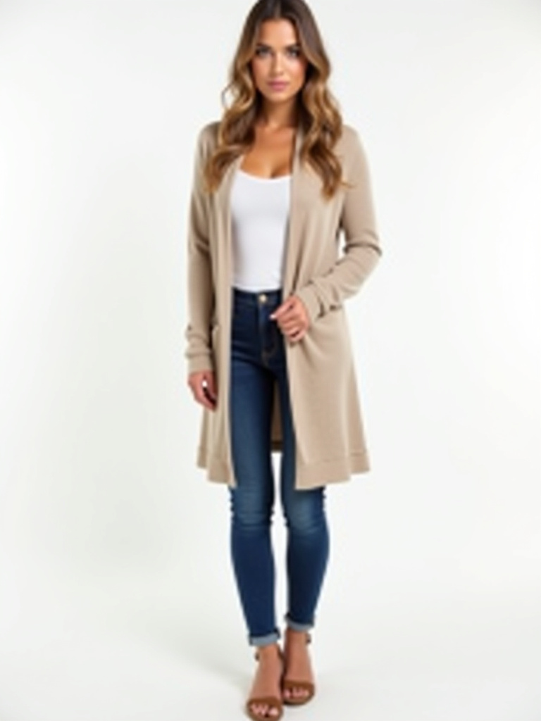 Gilet long plusieurs coloris disponibles