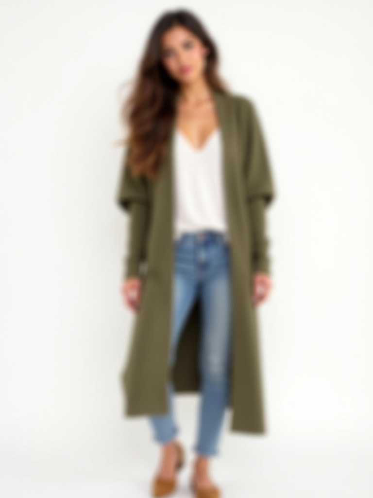 Gilet long plusieurs coloris disponibles