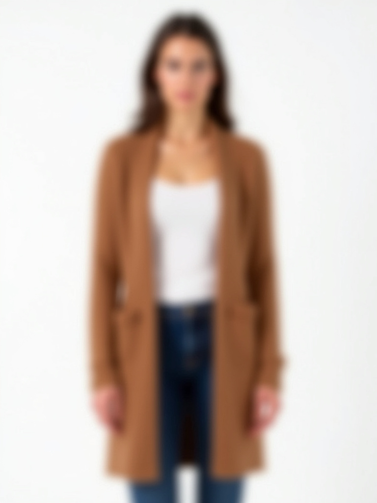 Gilet long plusieurs coloris disponibles