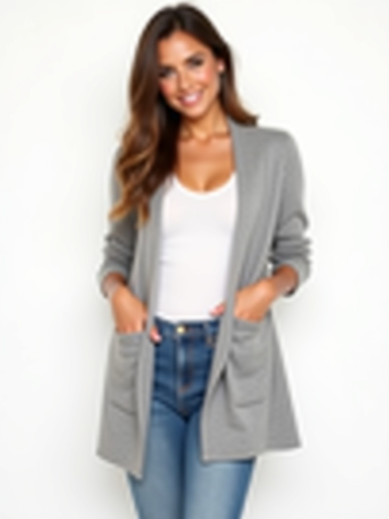 Gilet long plusieurs coloris disponibles