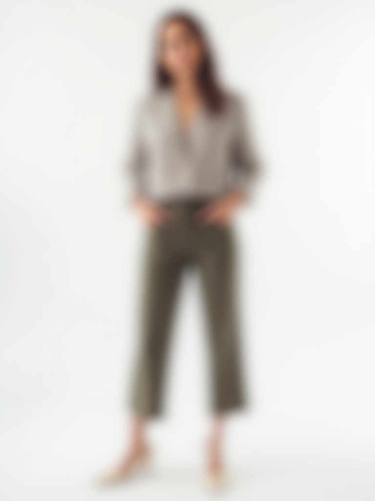 Pantalon similicuir boutons dorés