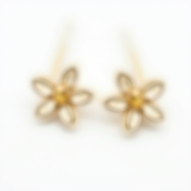 Boucles d'oreilles carrées inspiration ZA