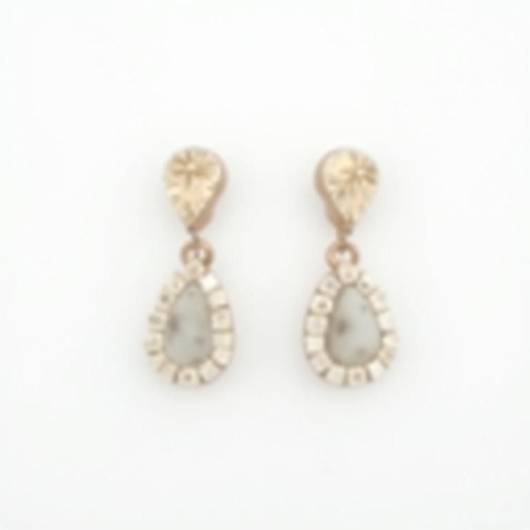 Boucles d'oreilles forme géométrique inspiration ZA