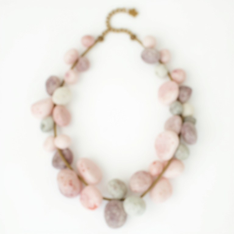 Collier inoxydable oeil strass
