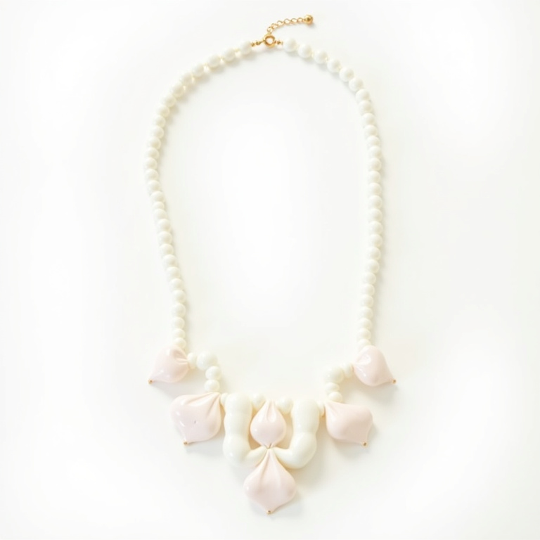 Collier inoxydable oeil strass