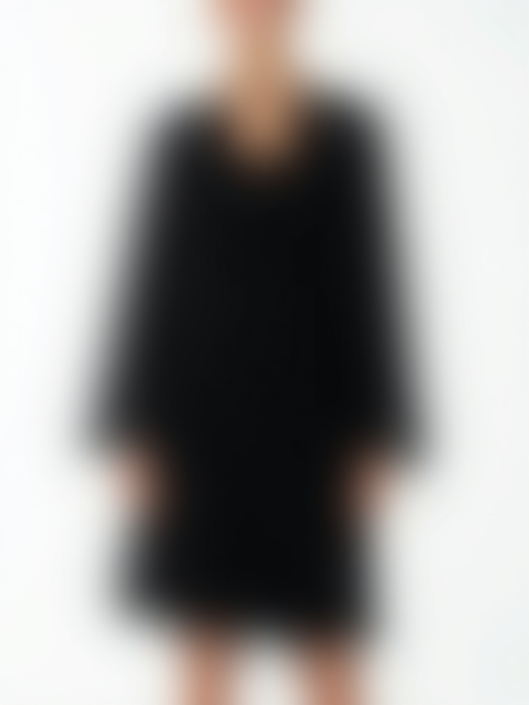 Chemise noire longue