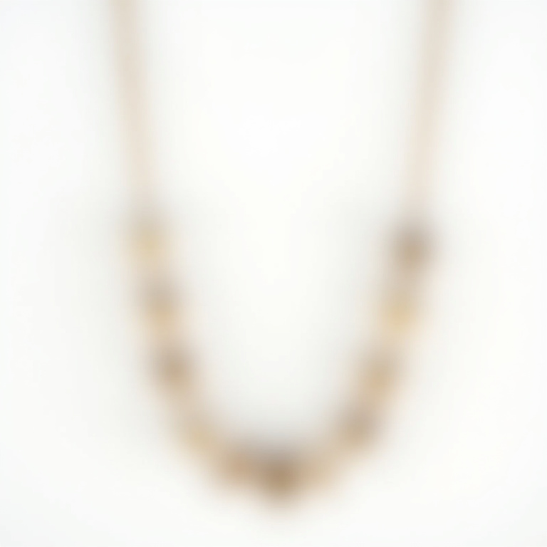 Collier fil de pêche diamant blanc forme carrée