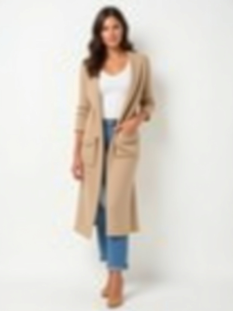 Gilet long plusieurs coloris disponibles