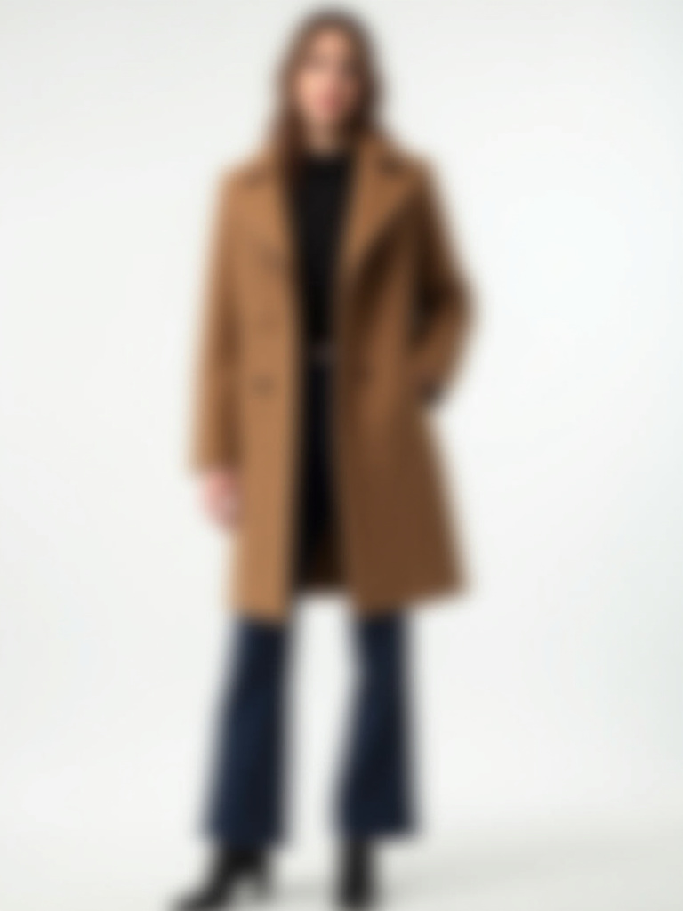 Manteau en laine Plusieurs coloris disponibles