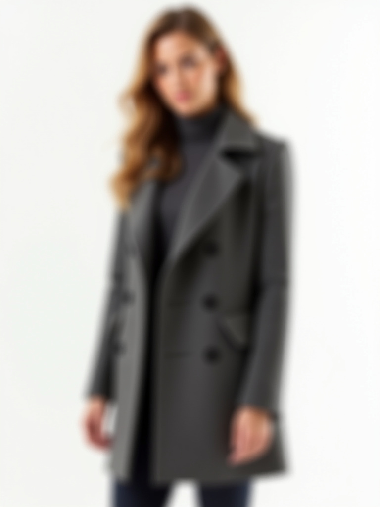 Manteau en laine Plusieurs coloris disponibles