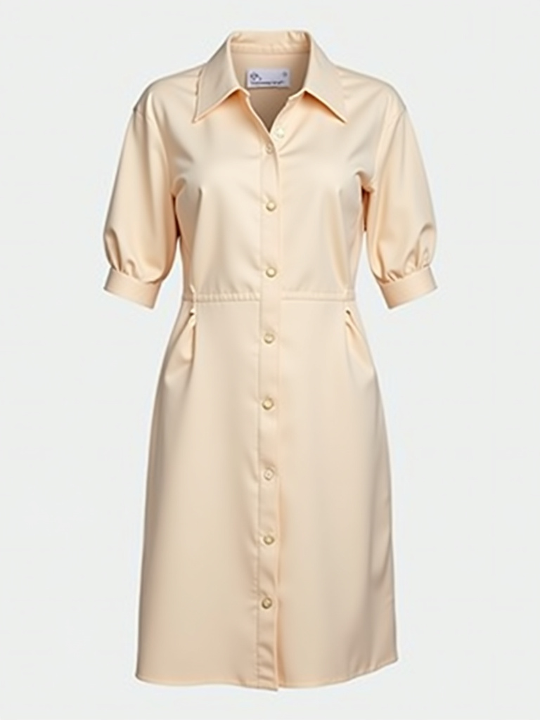 Robe chemise avec poches