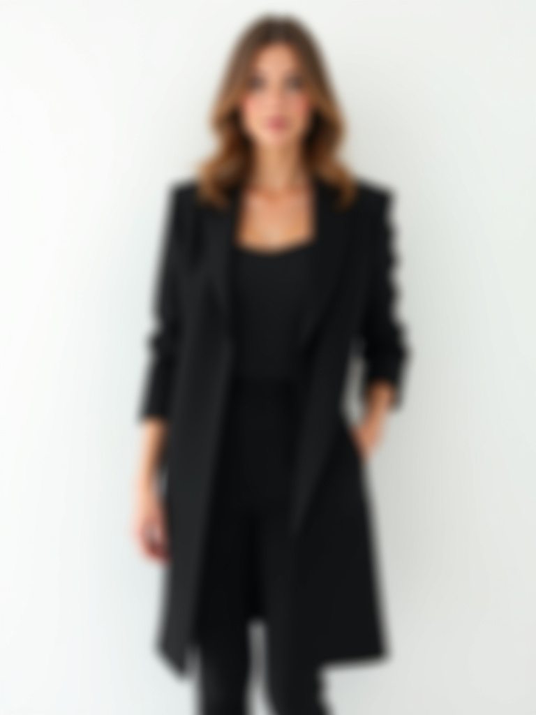 Ensemble Mastour pull et jupe couleur noire