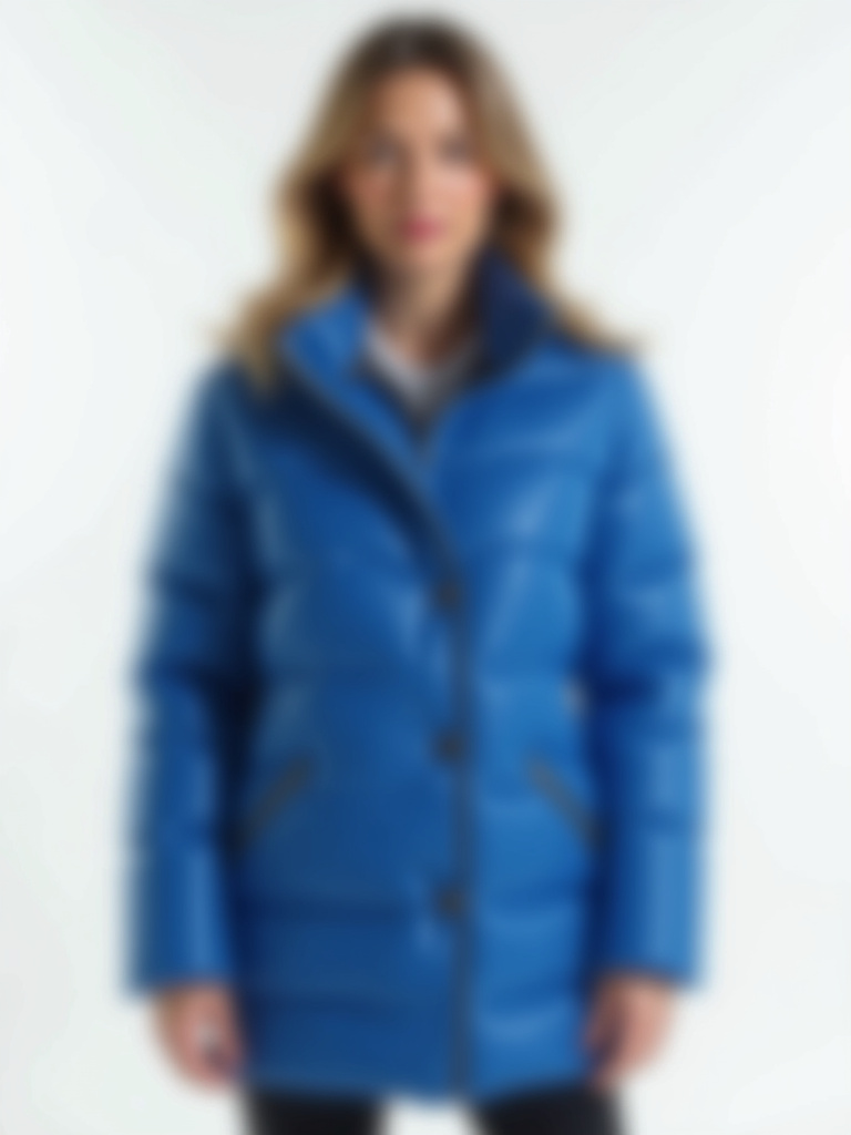 Veste d'hiver avec boutons Plusieurs coloris disponibles