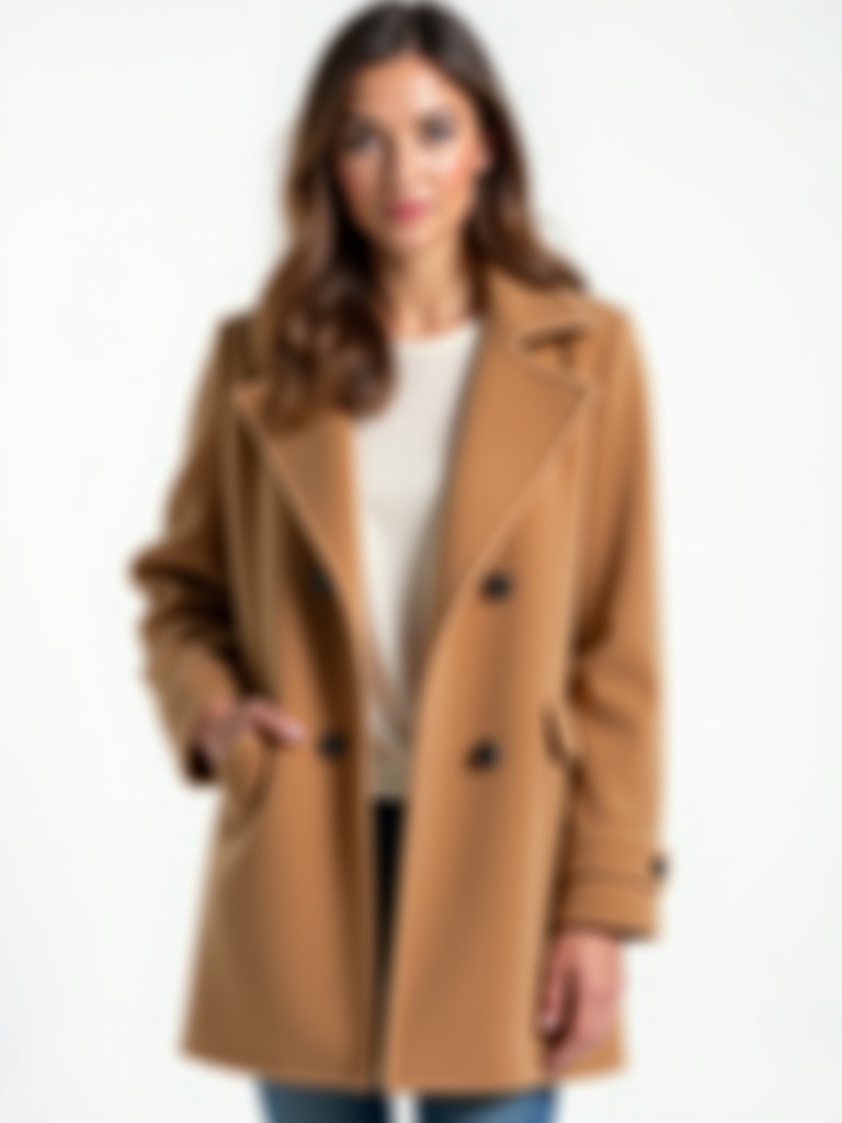 Veste d'hiver avec boutons Plusieurs coloris disponibles