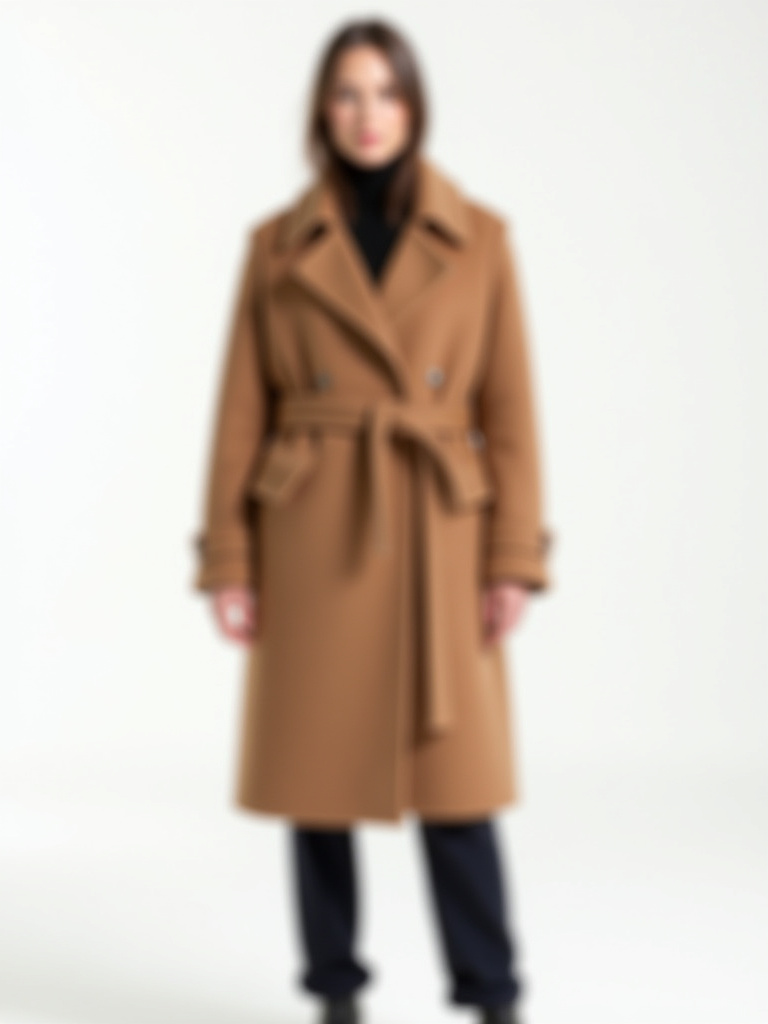 Veste longue style British