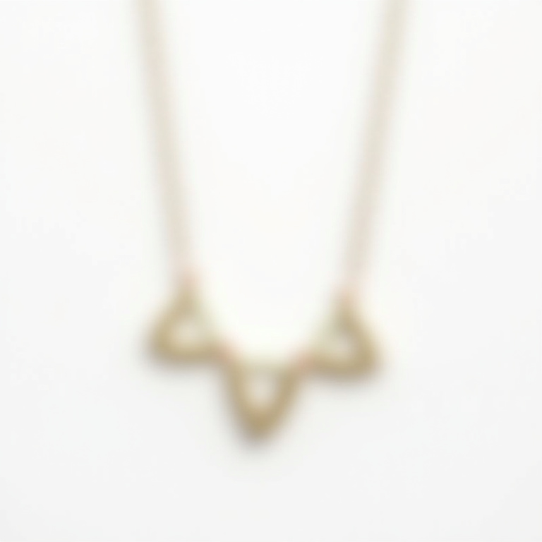 Collier inoxydable double rang cœur