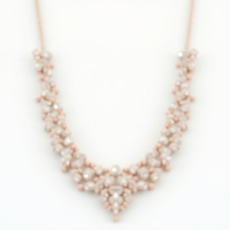 Collier inoxydable double rang cœur