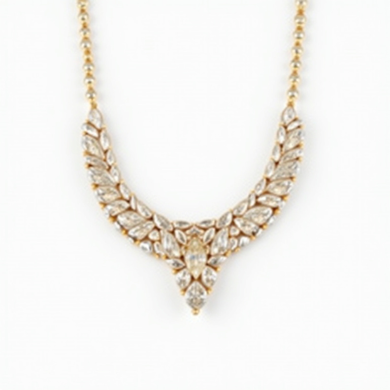 Collier inoxydable double rang cœur