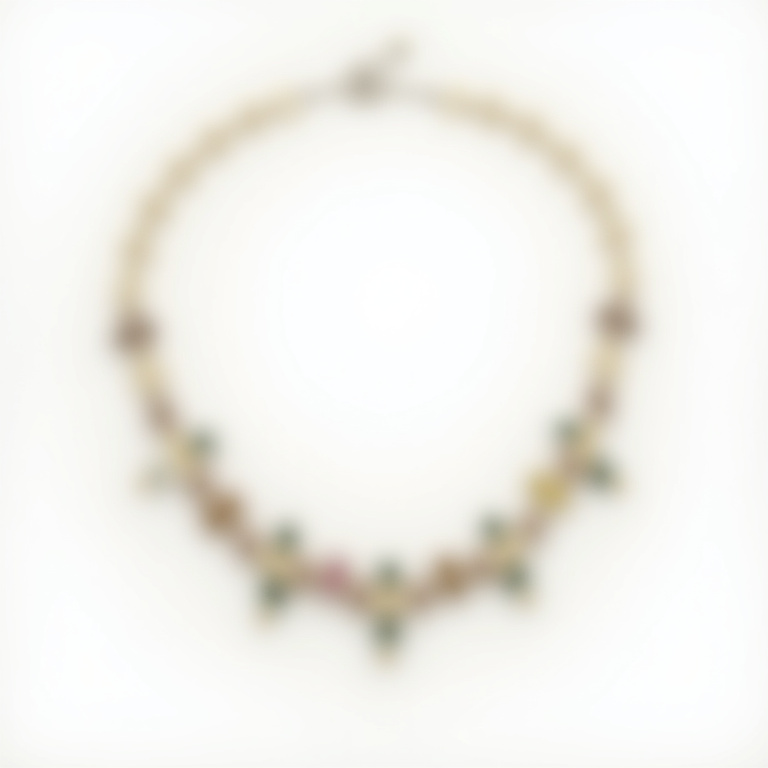 Collier inoxydable feuille et nacre
