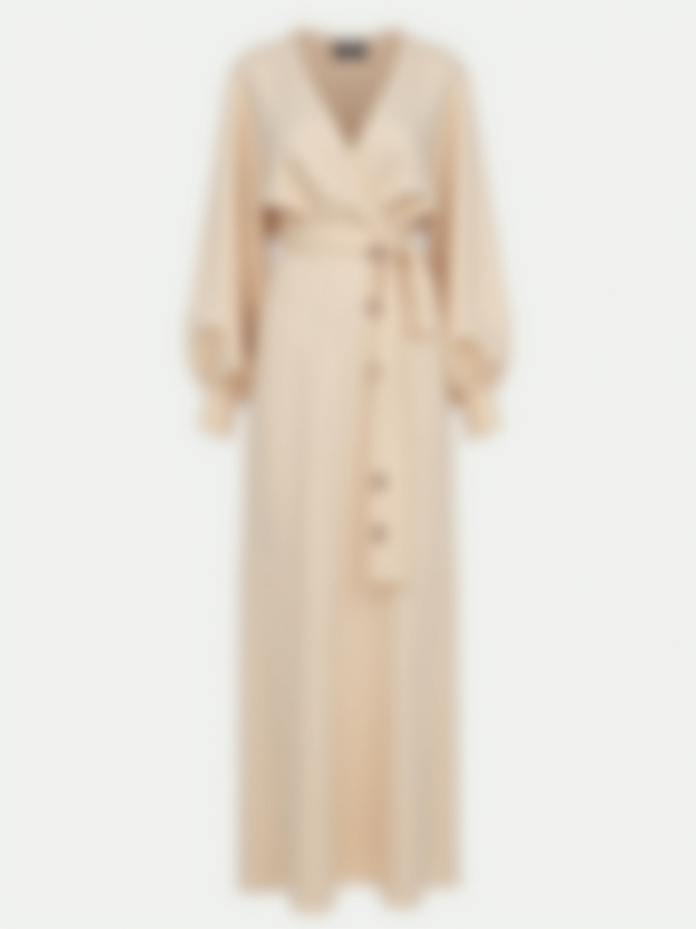 Robe longue manches longues rond 15€ au lieu de 25€