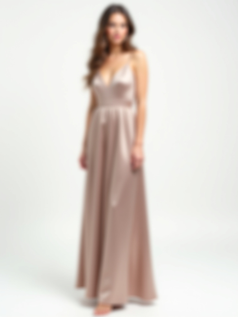 Robe longues satin manches longues plusieurs coloris disponibles 15€ au lieu de 25€
