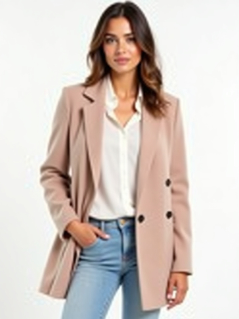 Veste chemise pieds de poule