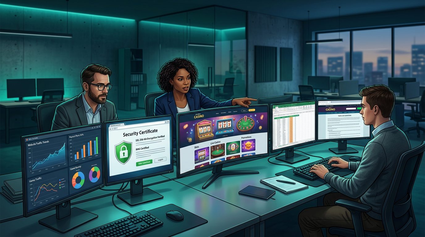 Methodologie de test des casinos en ligne